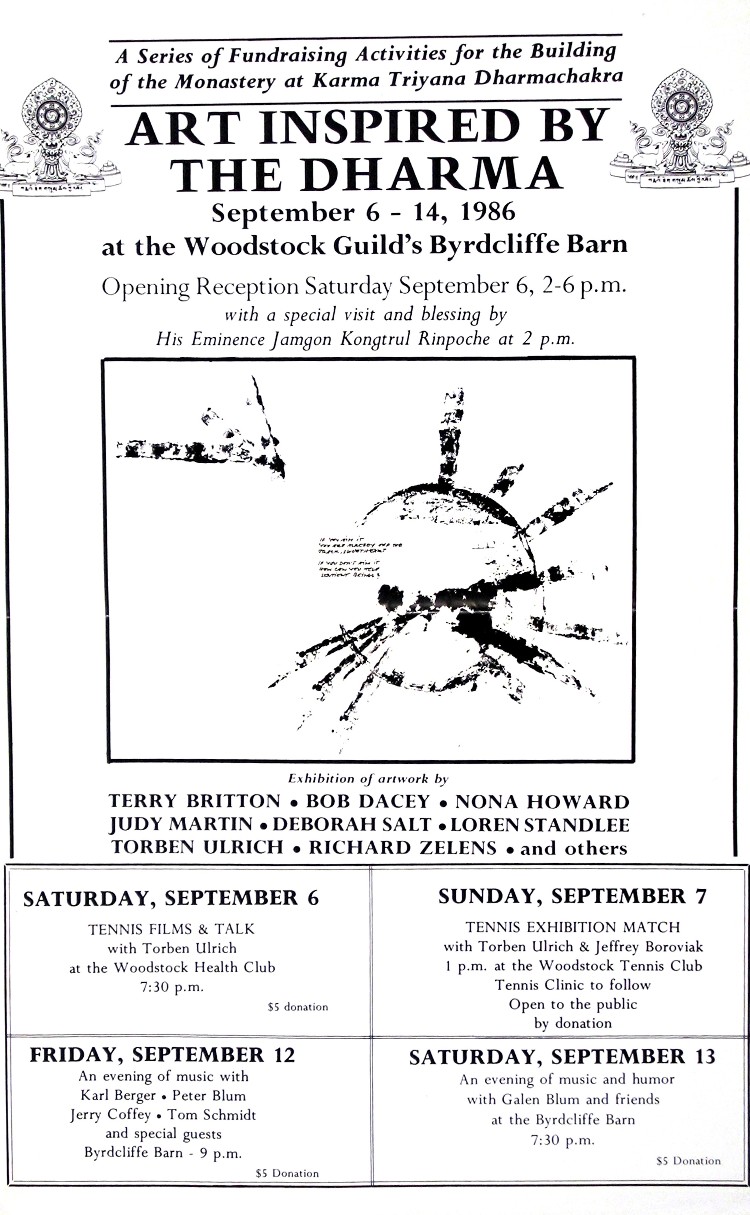 Woodstock exhibit poster